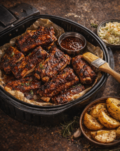 Soczyste żeberka z air fryera